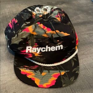 Raychem Vintage Floral Trucker Hat